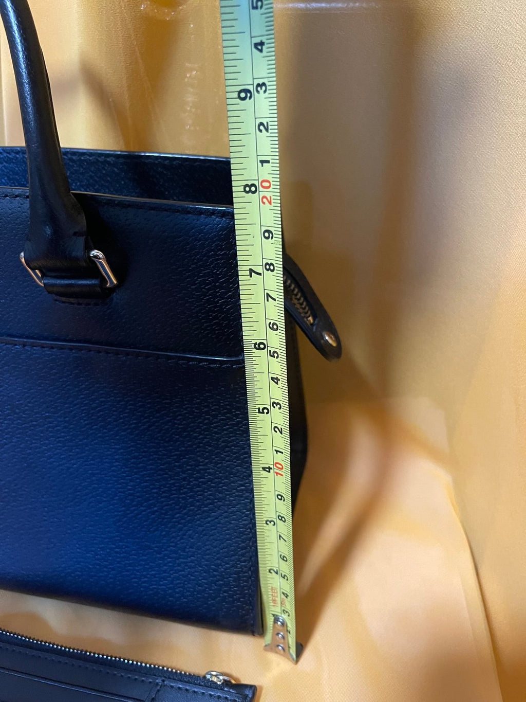 Kate Spade Cameron Black Leather Satchel Crossbody Bag + Cardholder Set