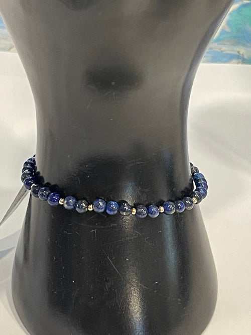 14k and Lapis Bracelet