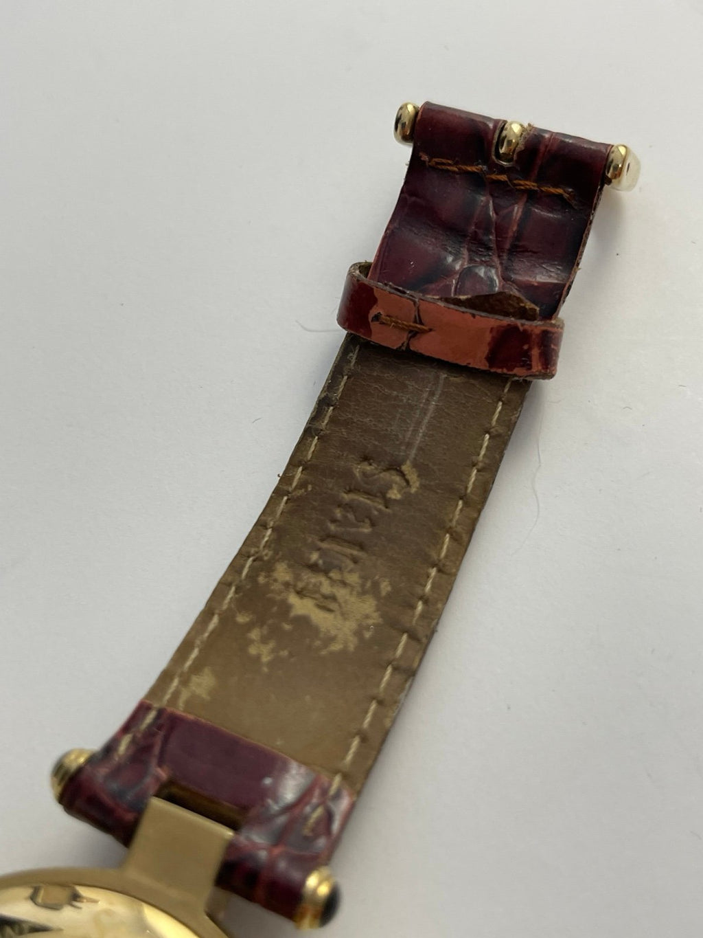 Men’s Stauer Automatic 13373 5ATM Watch with Leather Band