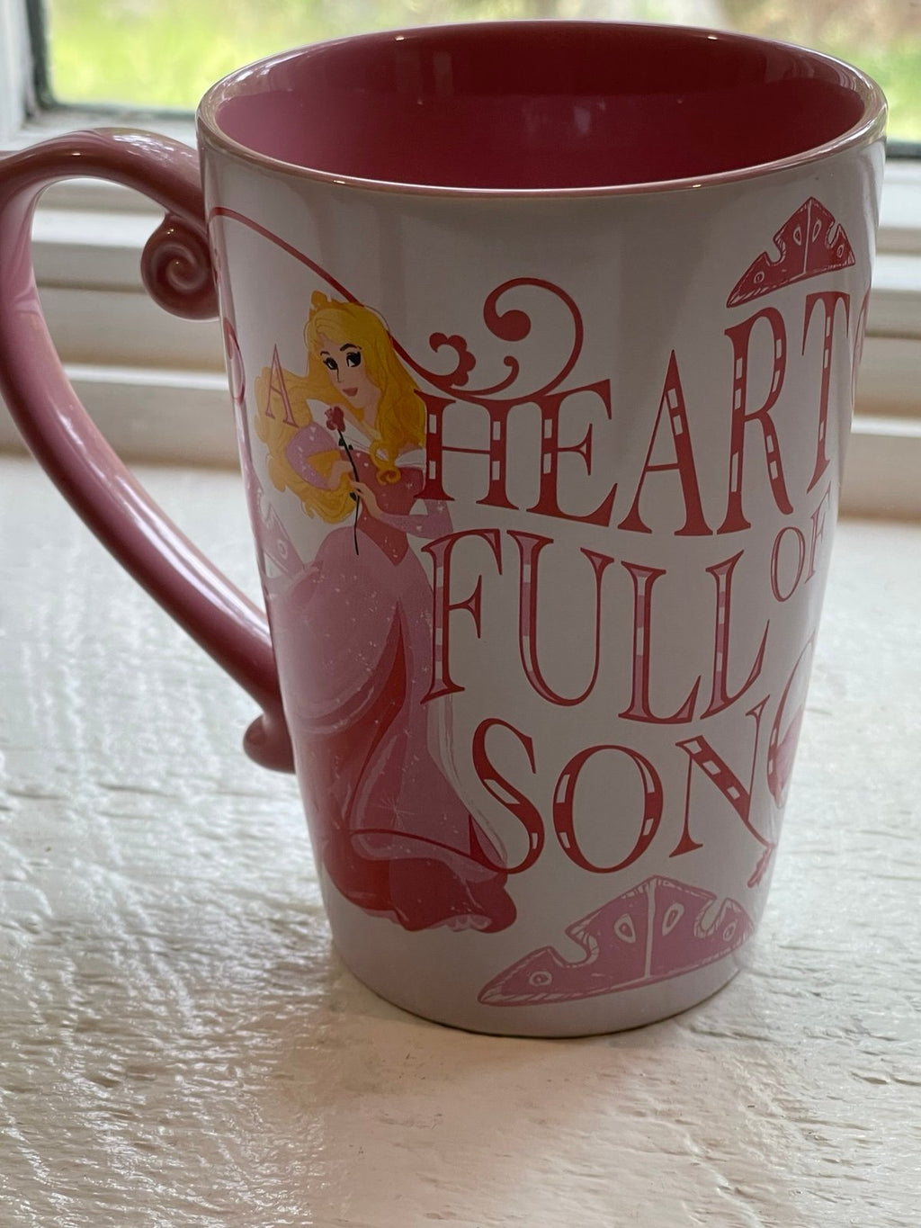 Disney Aurora Heart Full of Song Mug