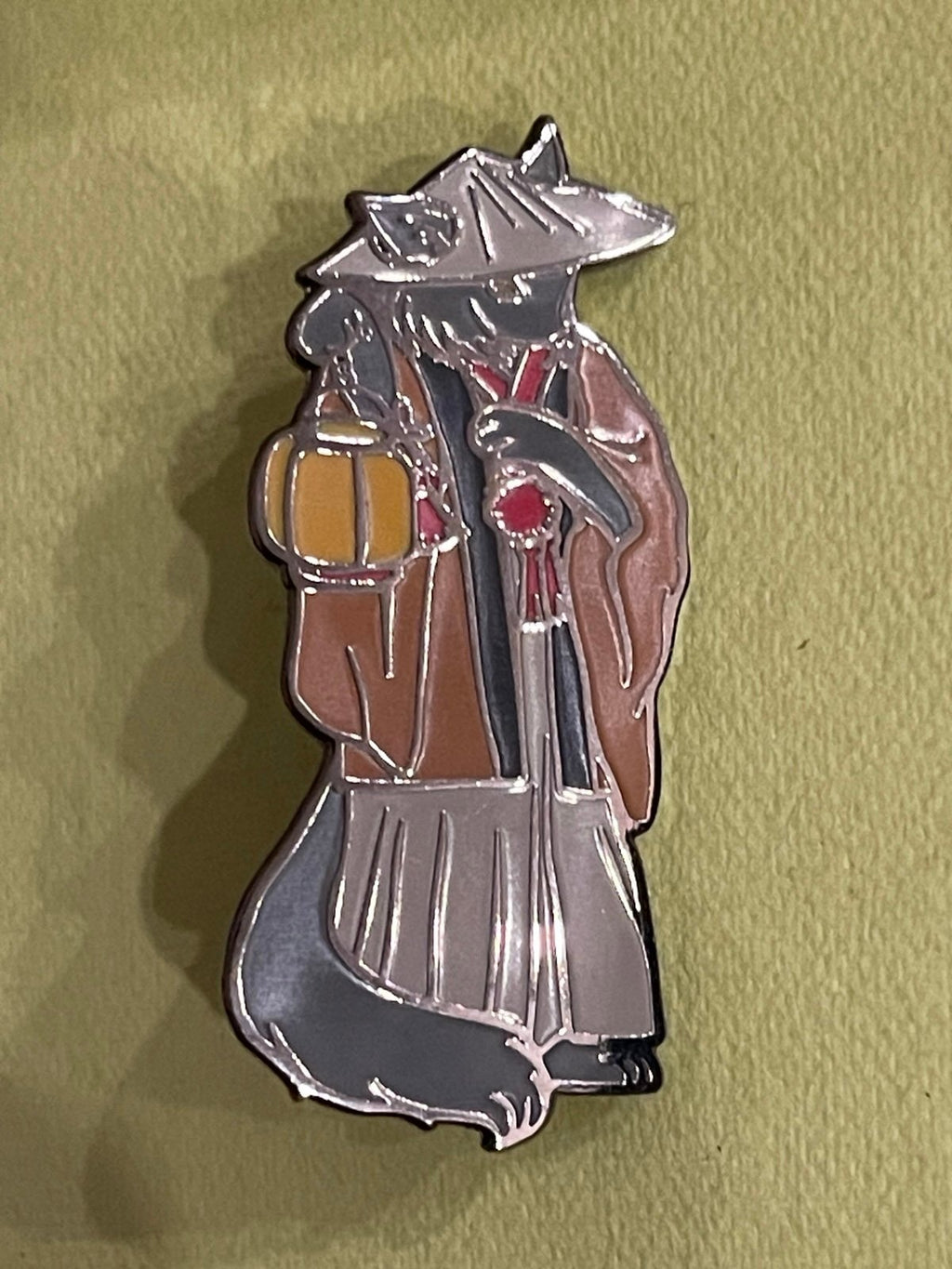 Three Muses Inc. Folklore Tea Enamel Pin Set (5) – Kitsune & Yōkai
