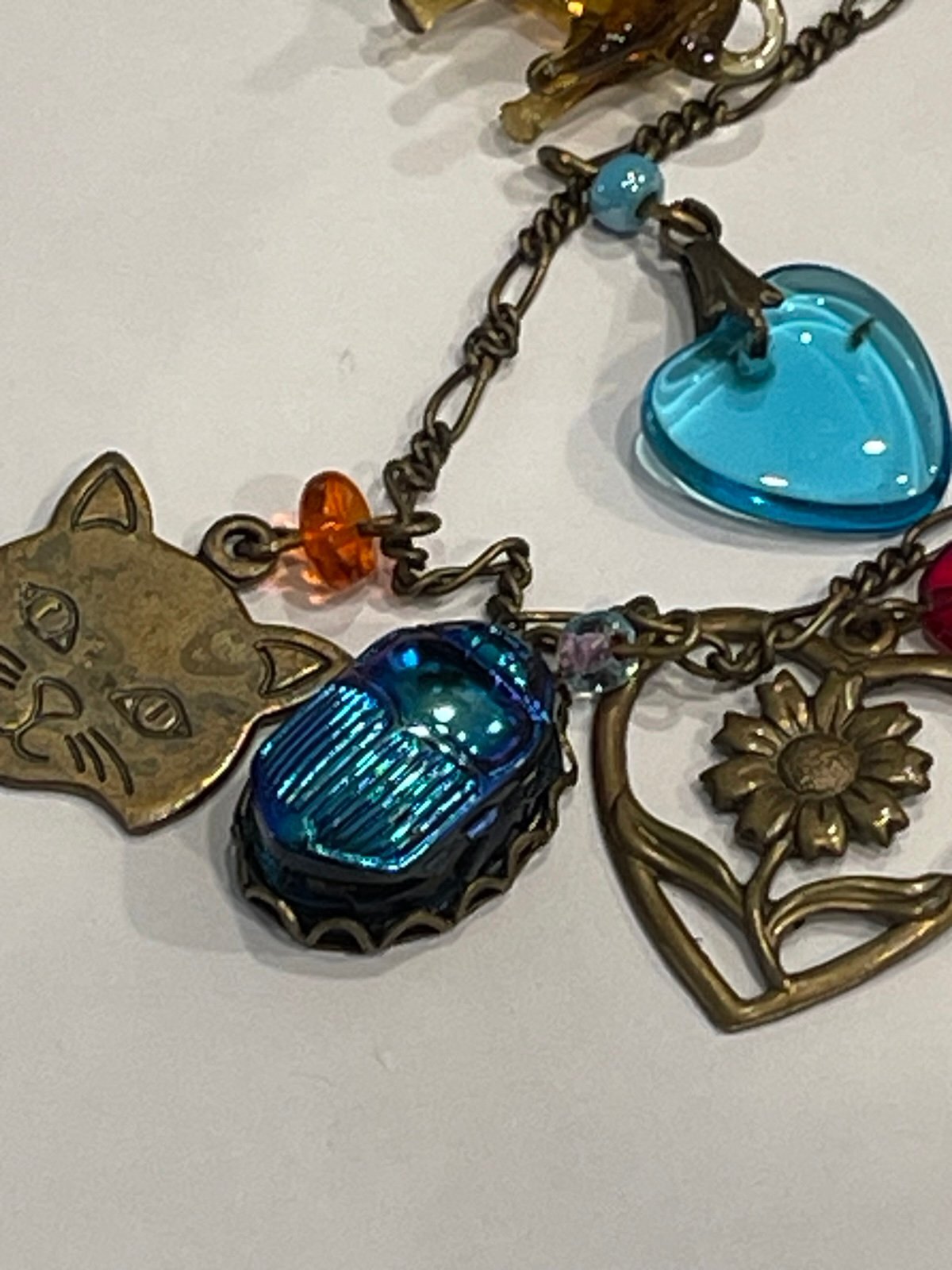 28in Glass Works Studio Ltd Charm Necklace