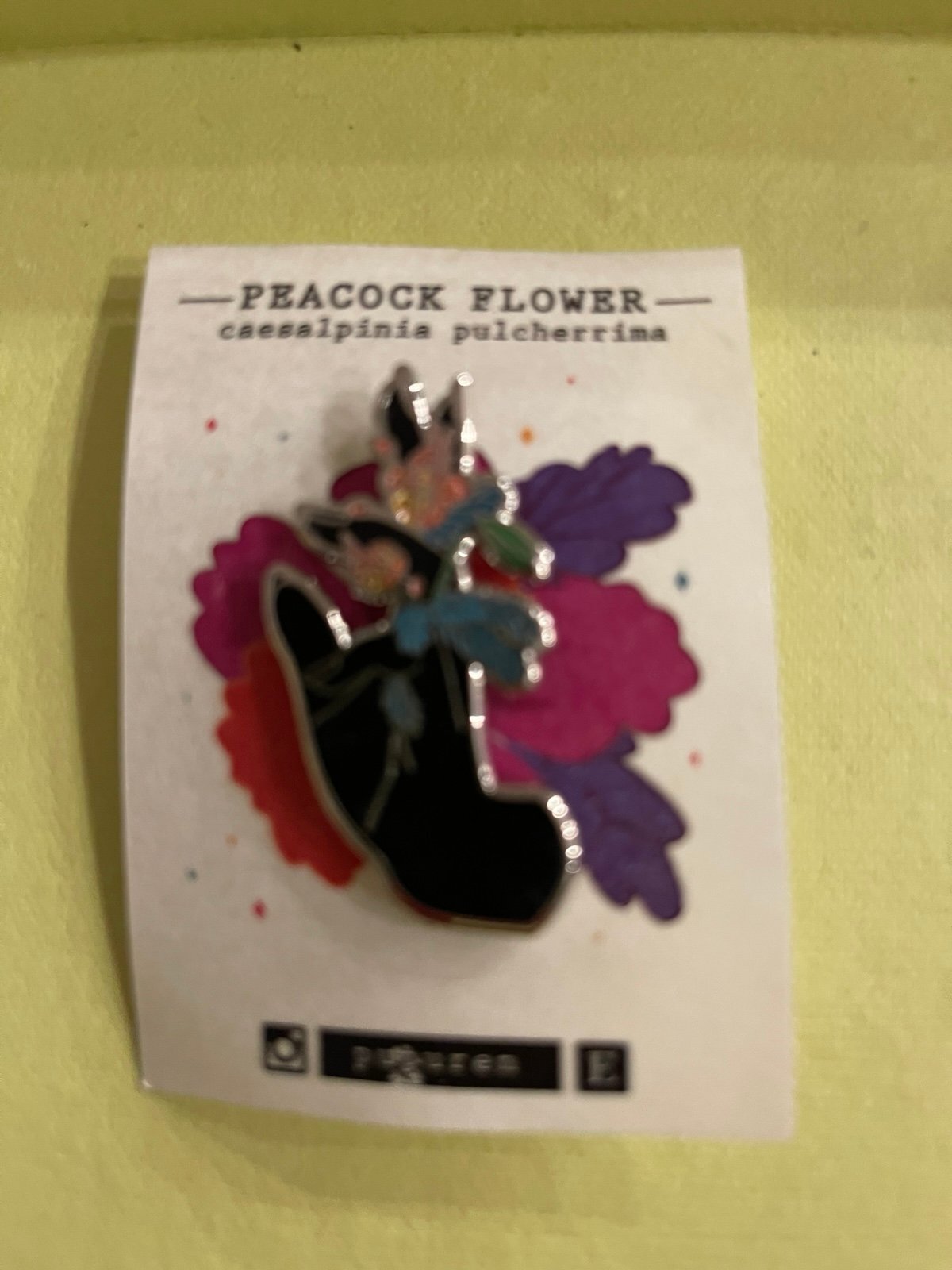 Pupuren Botanical Hand Enamel Pin 6pc Set