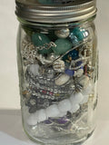 Wearable Quart Mason Mystery Jar Costume Jewelry Lot